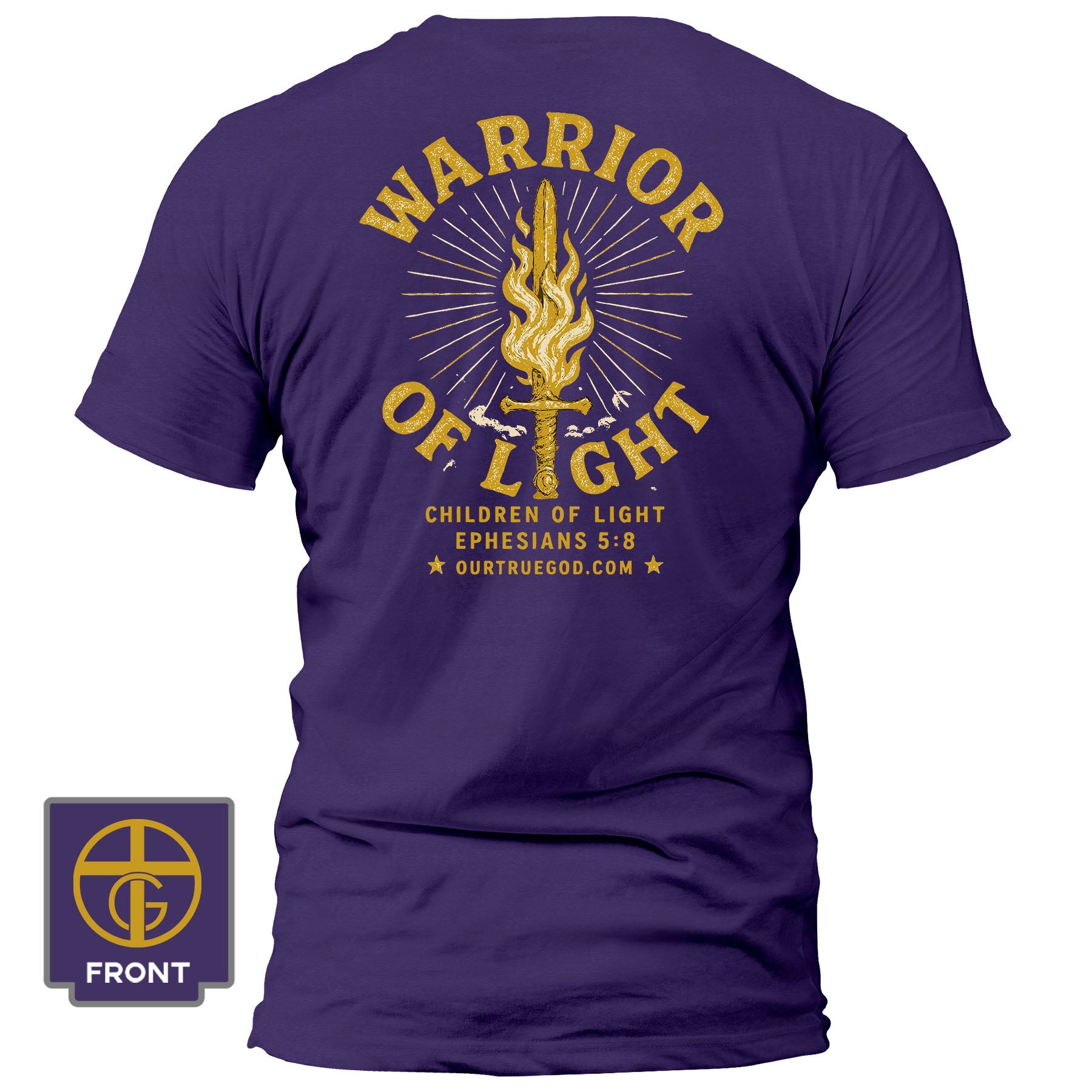 Warrior Of Light T-Shirt - Our True God