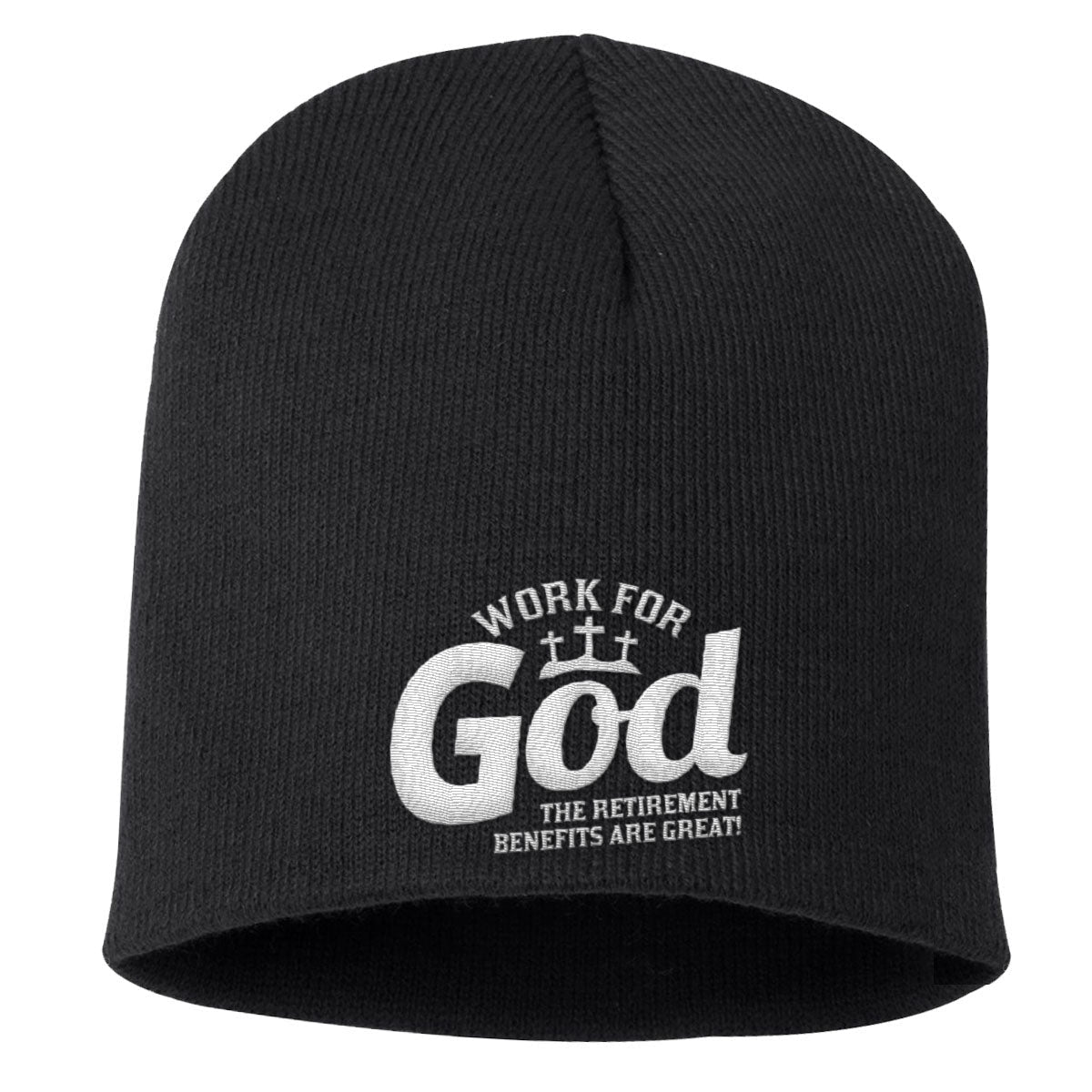 Work For God Beanies - Our True God