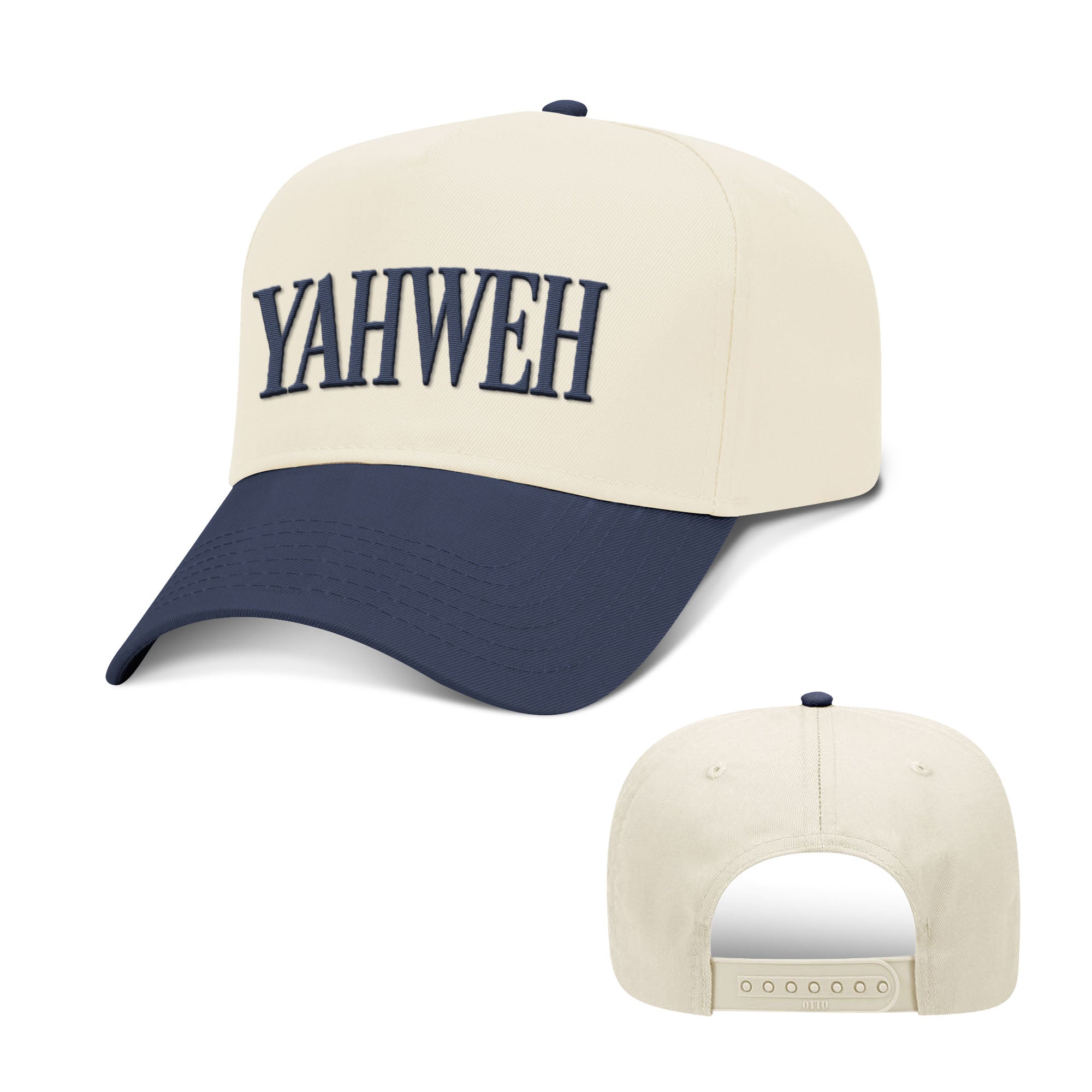 Yahweh Two Tone Hats - Our True God