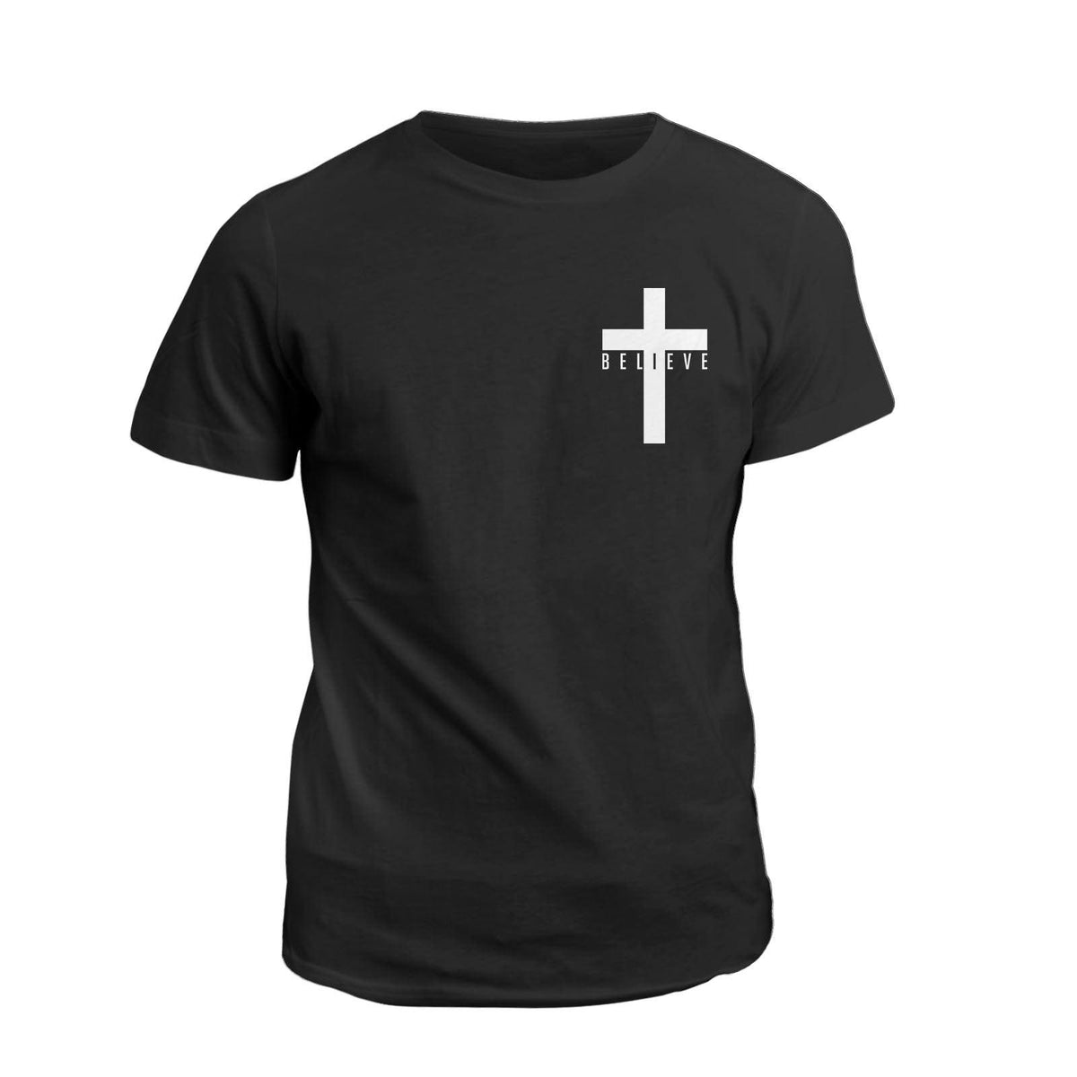 Cross Believe Small Logo - Our True God