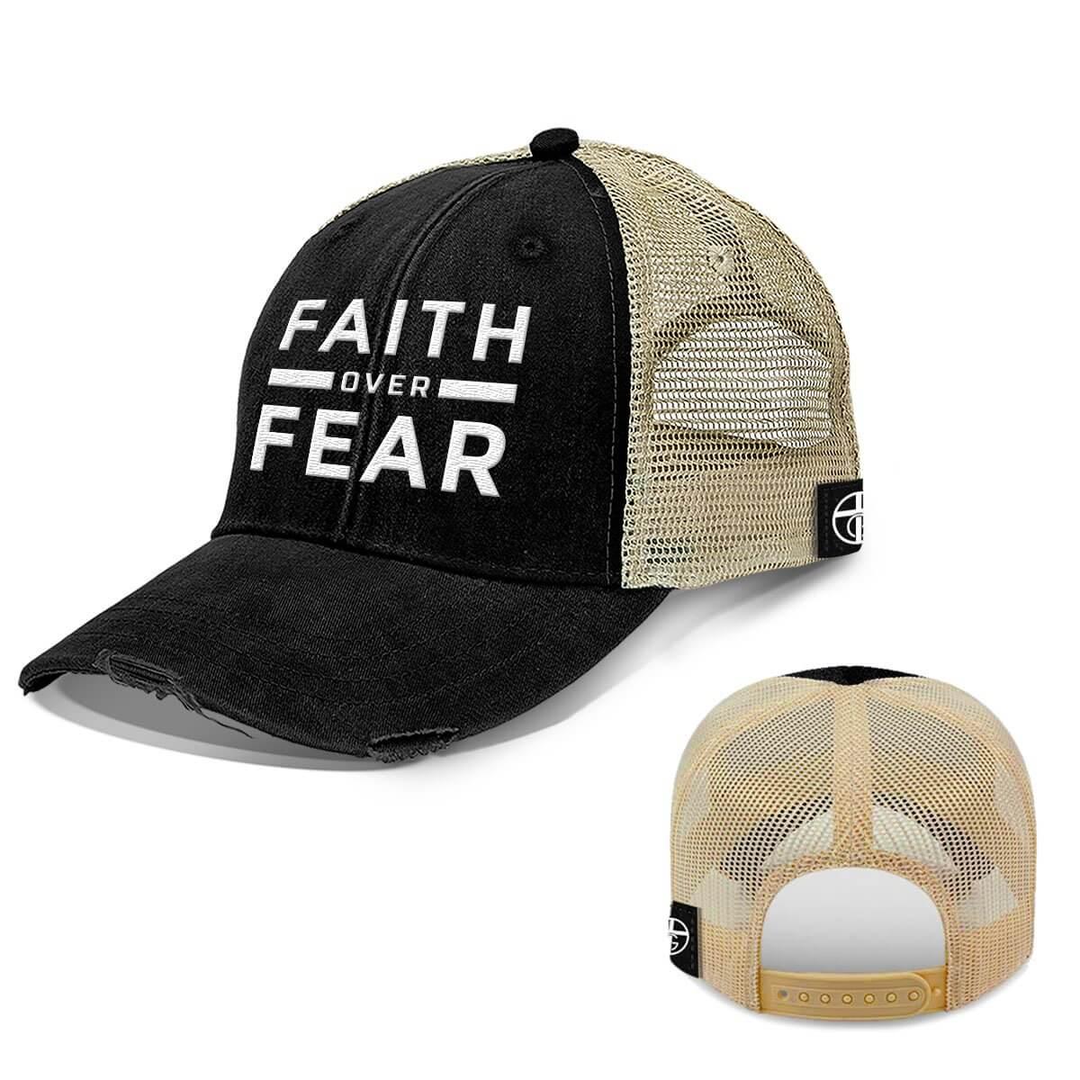Faith Over Fear Trucker Hats