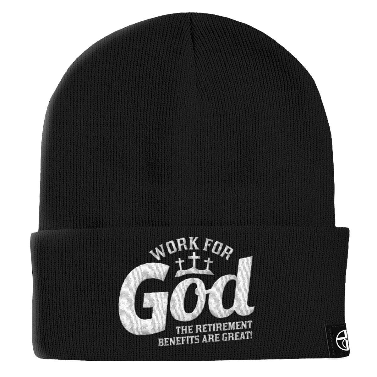 Work For God Beanies - Our True God