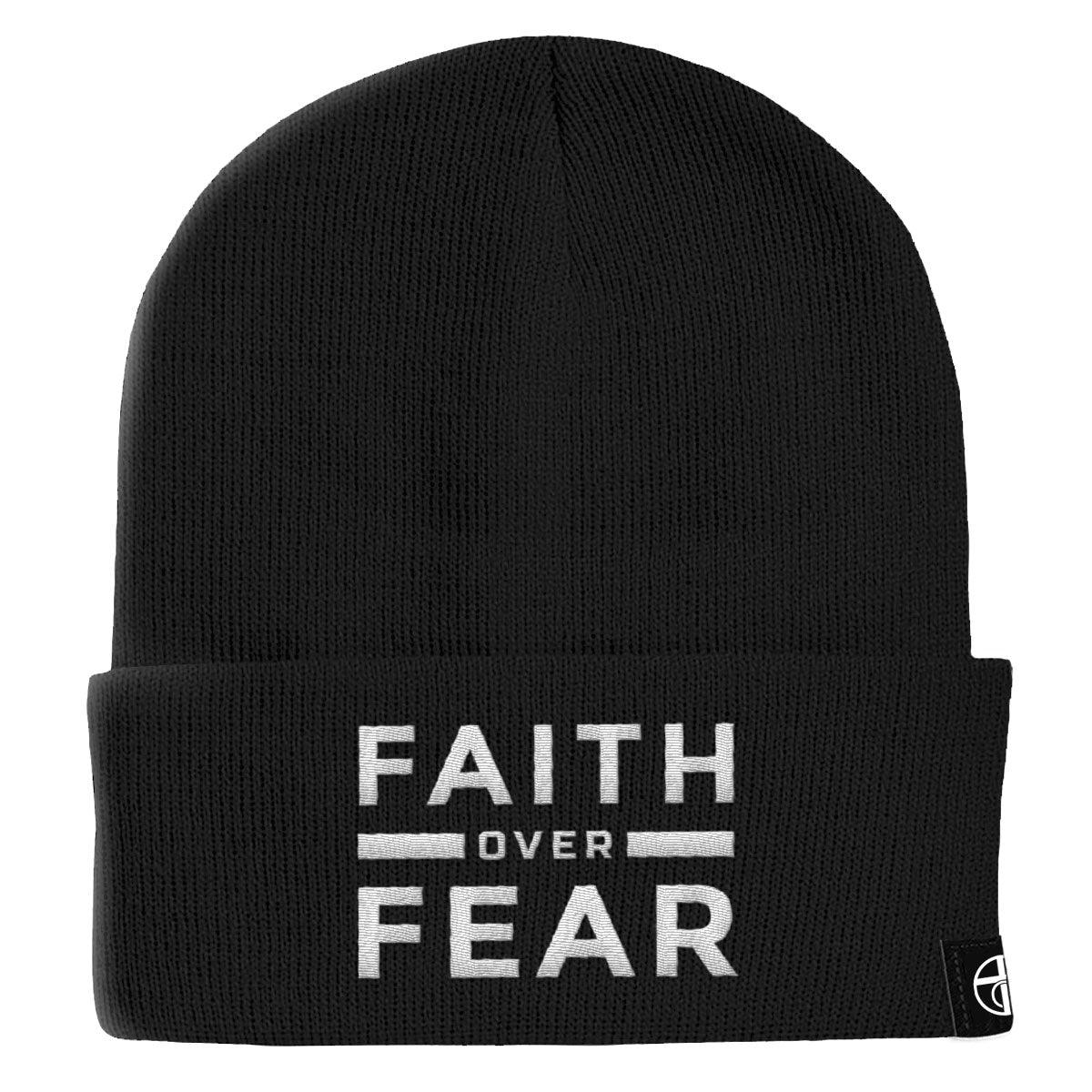 Faith Over Fear Beanies