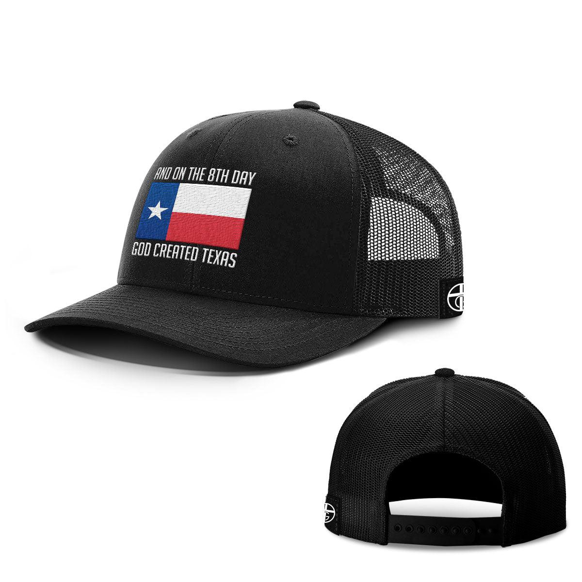 God Created Texas Hats