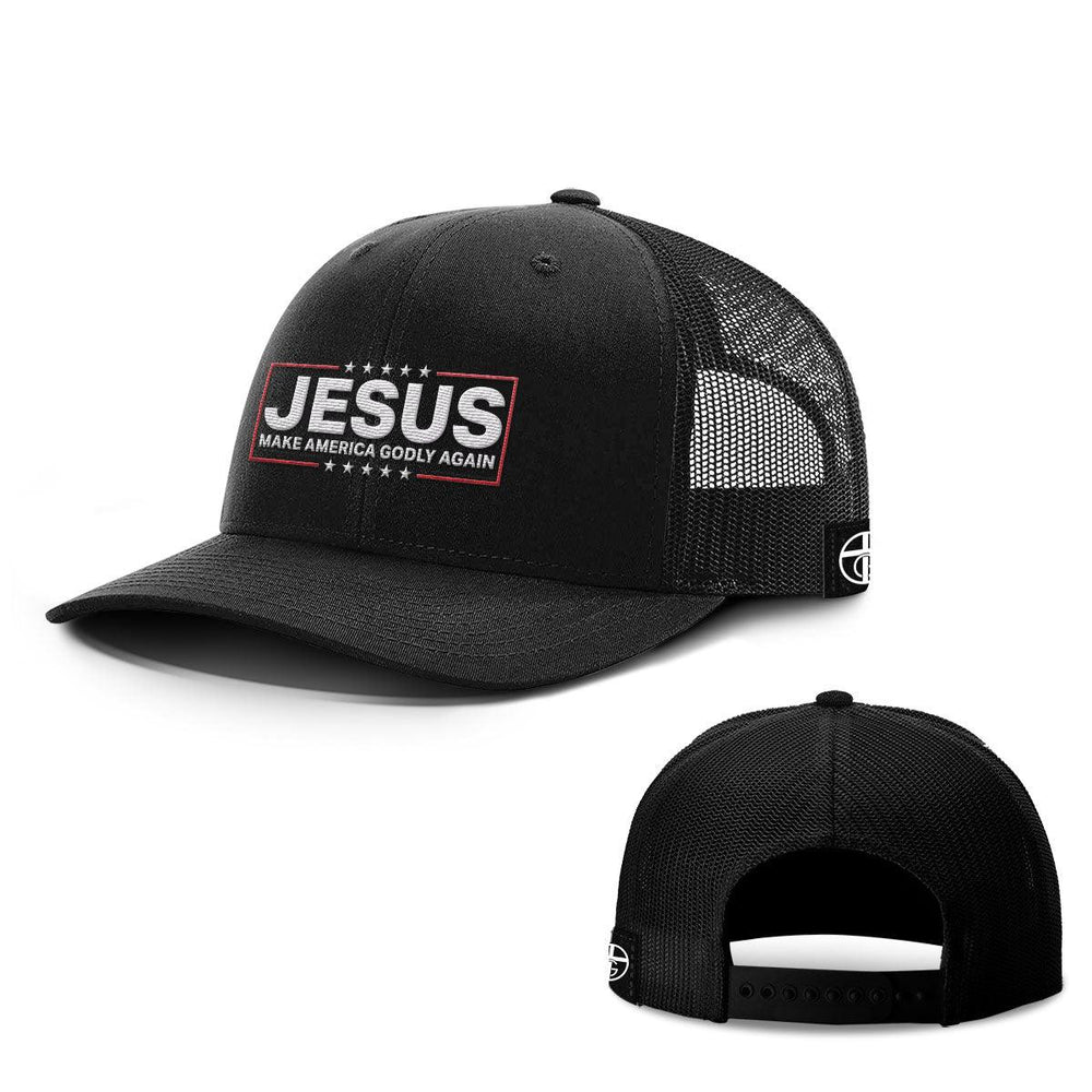 Jesus Make America Godly Again Hats
