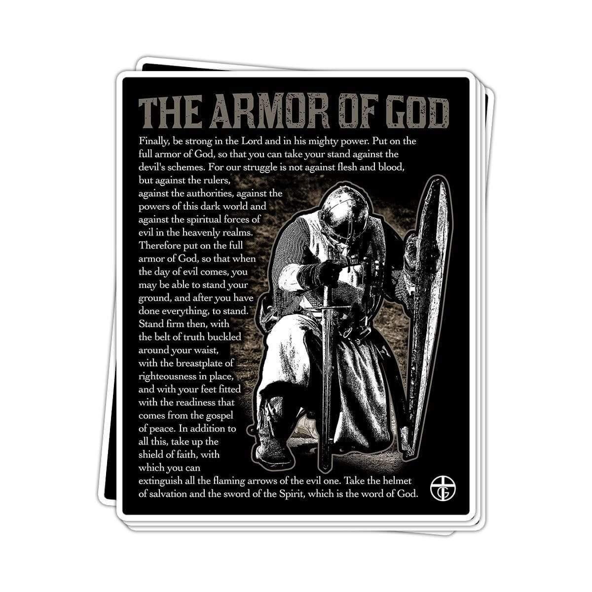 The Armor of God Decals - Our True God