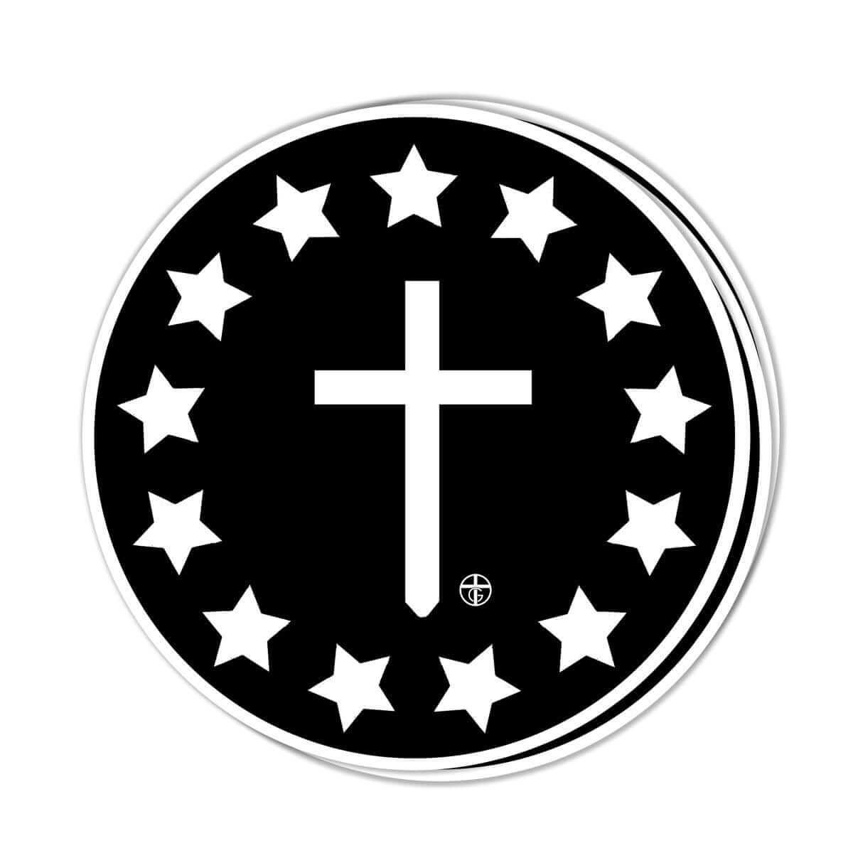 One Nation Under God Decals - Our True God