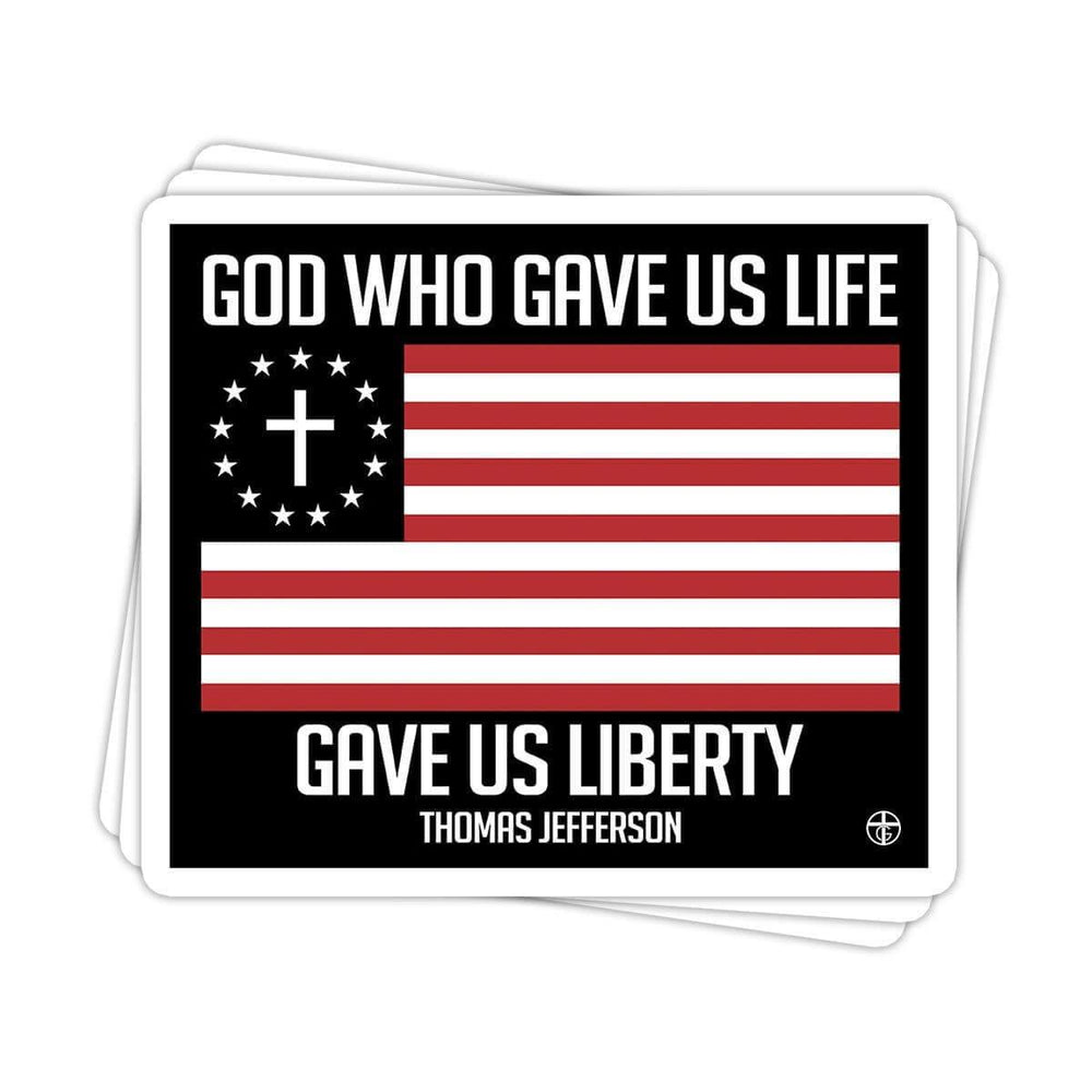 God Who Gave Us Life Decals - Our True God