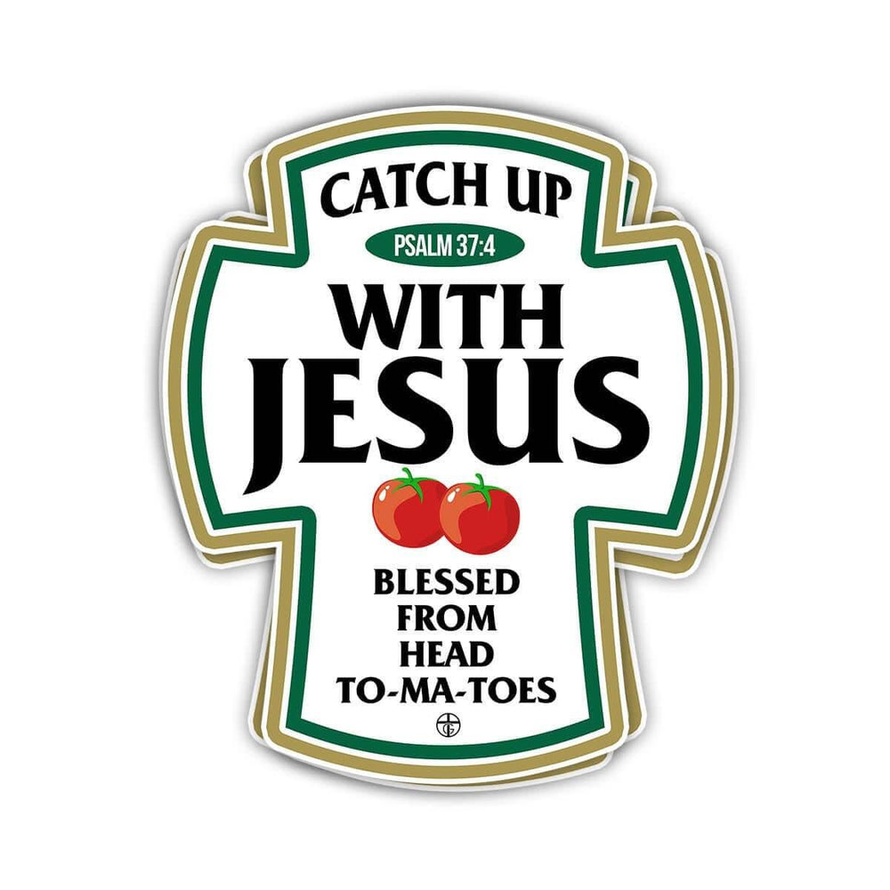 Catch Up With Jesus Decals - Our True God