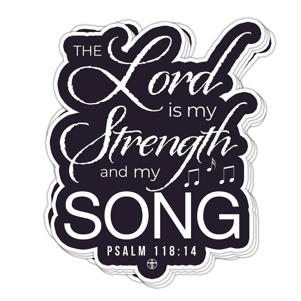 Psalm 118 14 Decals - Our True God