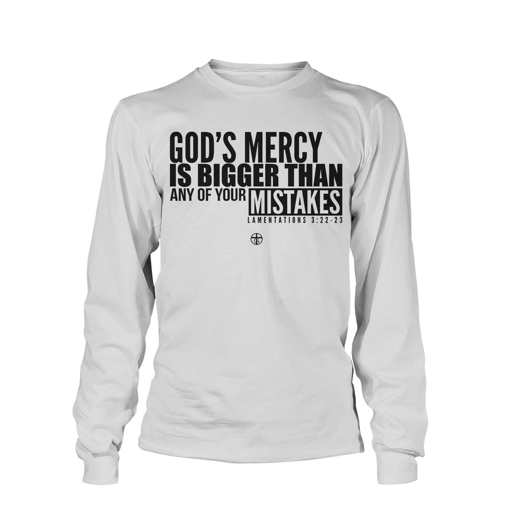 God's Mercy is Bigger Long Sleeve - Our True God