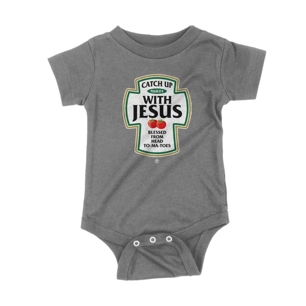 Catch Up With Jesus Kids Shirts - Our True God