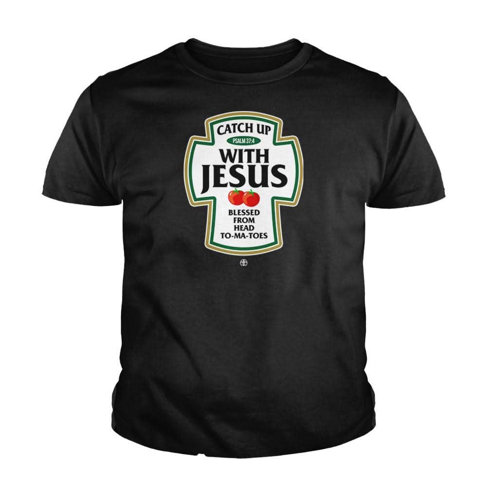 Catch Up With Jesus Kids Shirts - Our True God