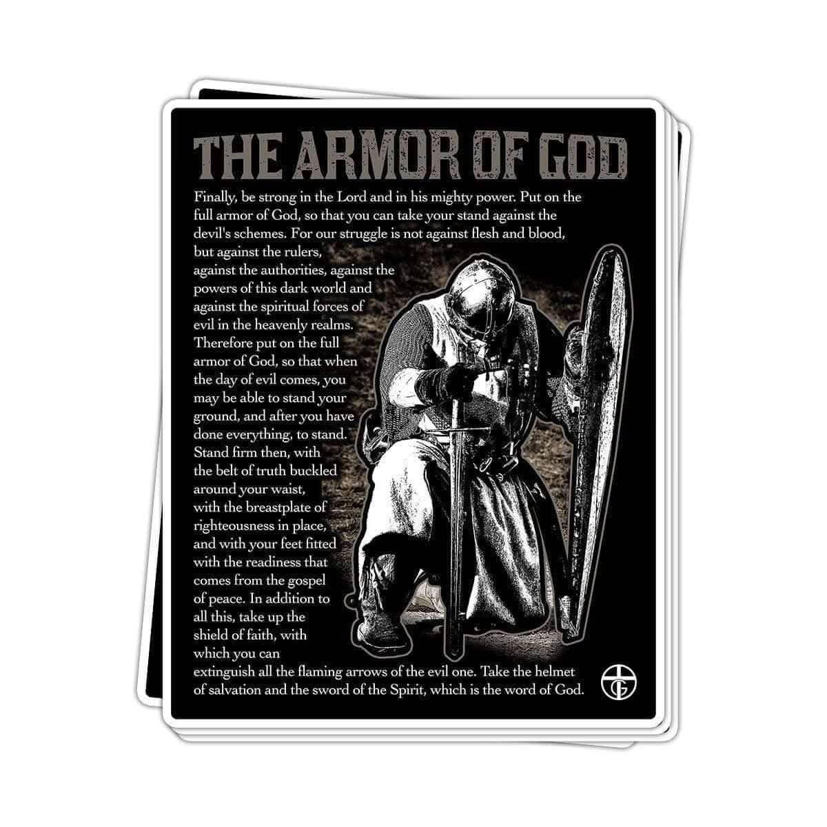 EDGE Printed Products Decal The Armor of God Decals