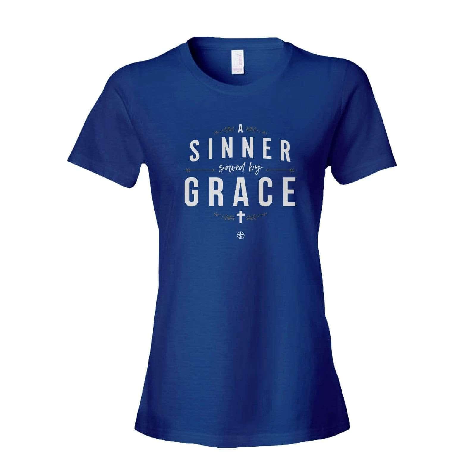 Our True God Apparel A Sinner Saved By Grace - Do Unto Others T-Shirt (Front and Back)