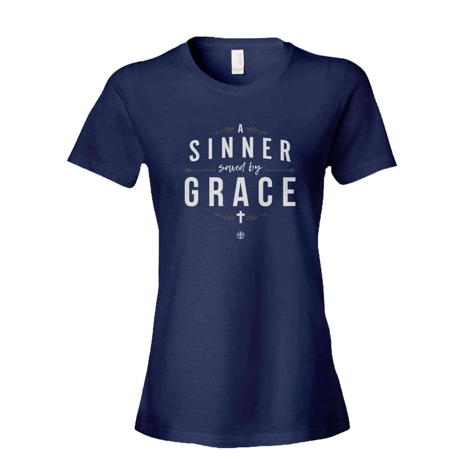 Our True God Apparel A Sinner Saved By Grace - Do Unto Others T-Shirt (Front and Back)
