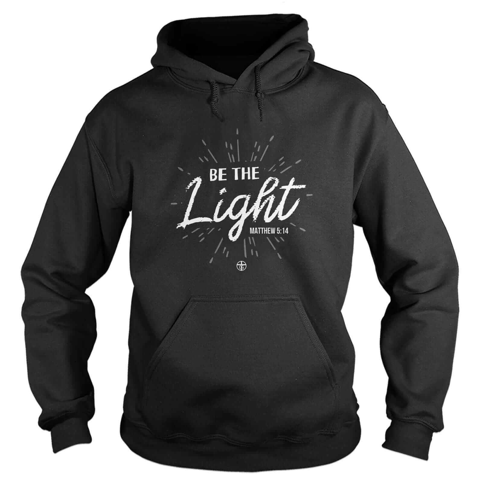 Our True God Apparel Hoodie / Black / S Be The Light