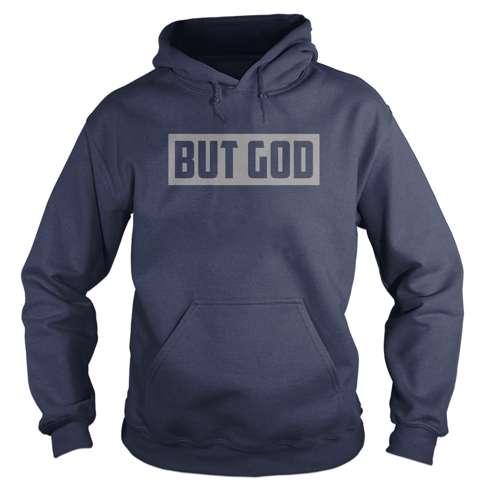 Our True God Apparel Hoodie / Navy / S BUT GOD