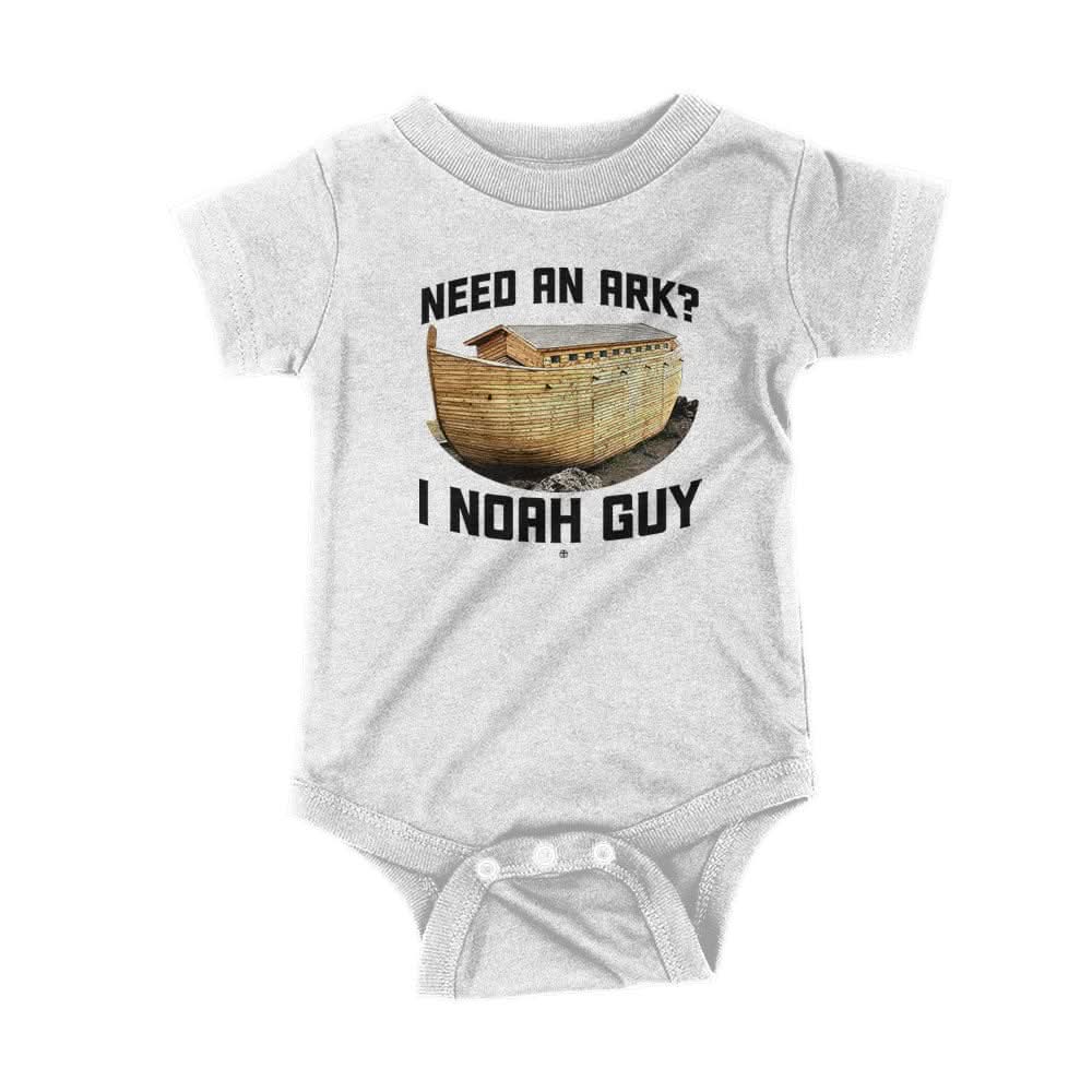 Our True God Apparel Onesie / White / NB Noah's Ark Kids Shirts