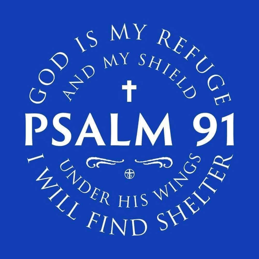 Our True God Apparel Psalm 91 T-Shirt