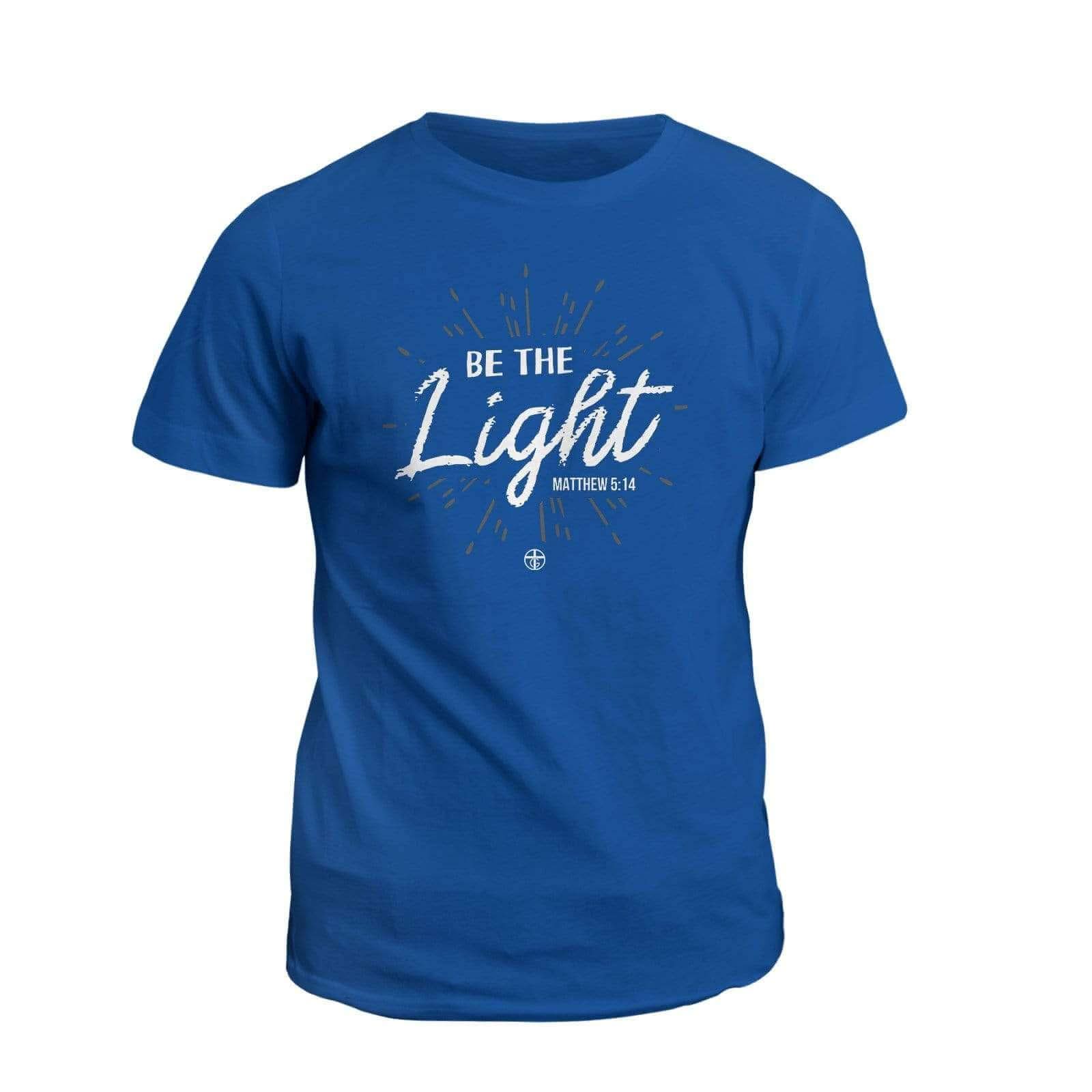 Our True God Apparel T-Shirt / Royal Blue / S Be The Light