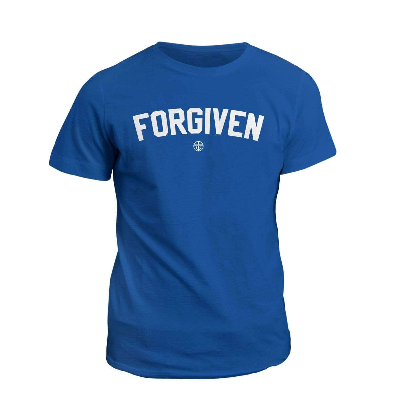 Our True God Apparel T-Shirt / Royal Blue / S FORGIVEN T-Shirt