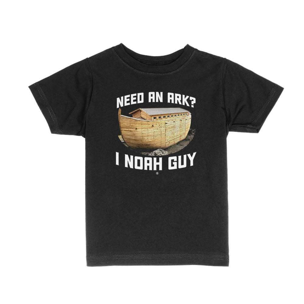Our True God Apparel Toddler / Black / 2T Noah's Ark Kids Shirts