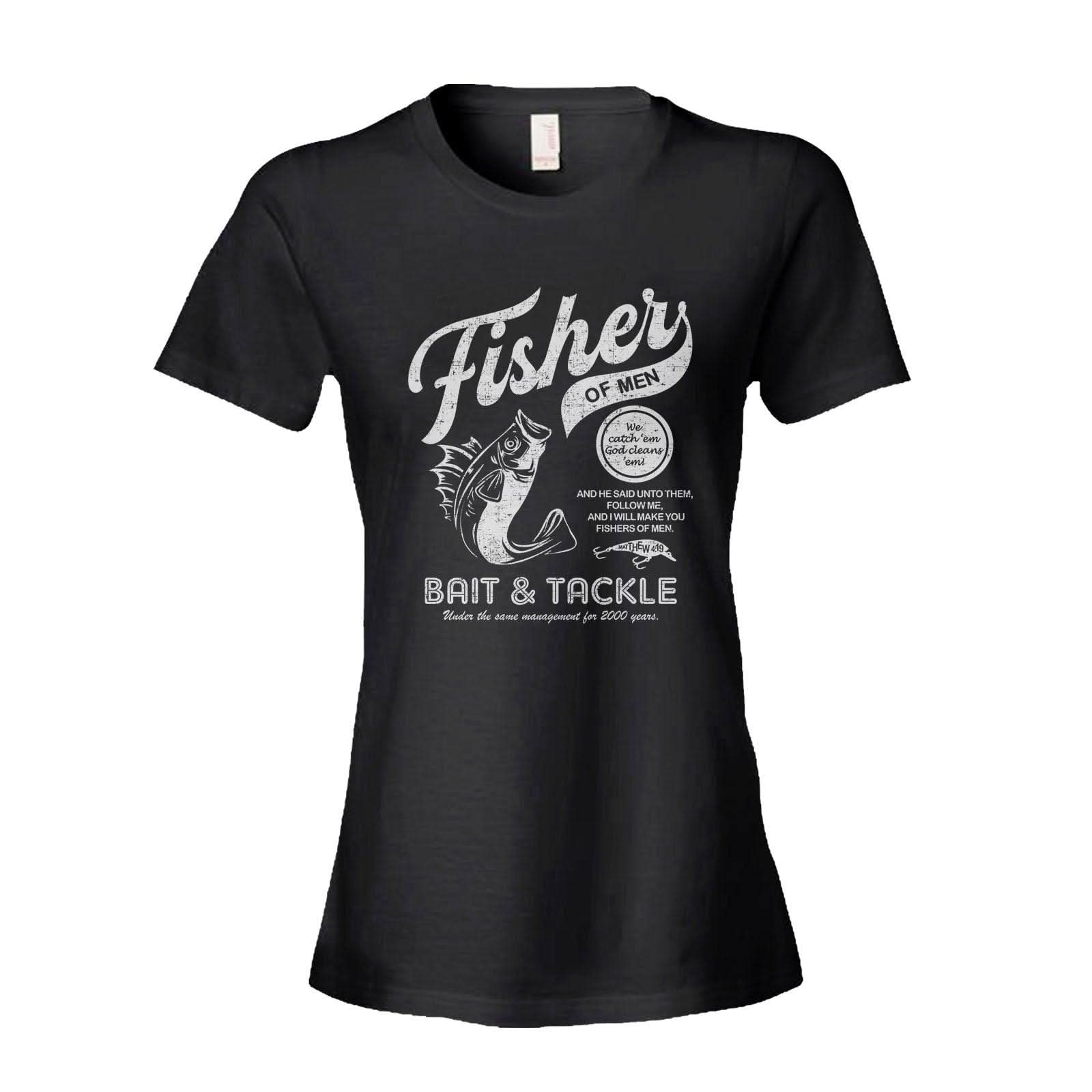 Our True God Apparel Women's Shirt / Black / S Fisher of Men