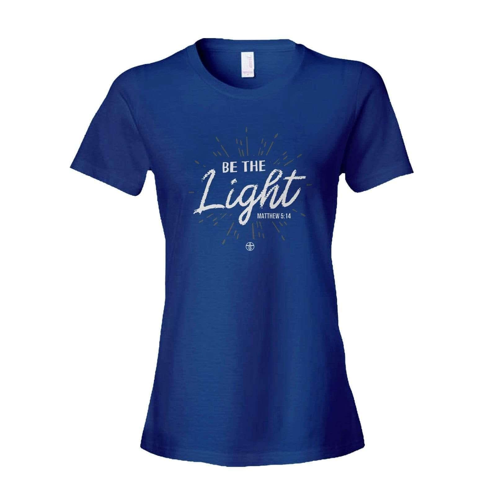 Our True God Apparel Women's Shirt / Royal Blue / S Be The Light