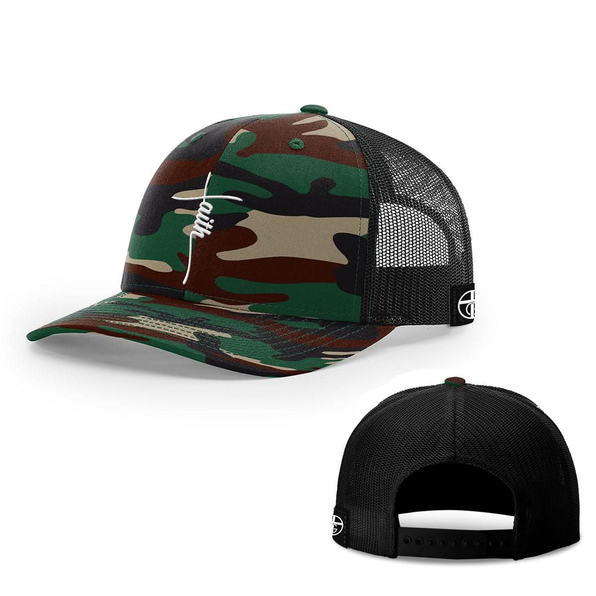 Our True God Hat Faith Cross Center Hats