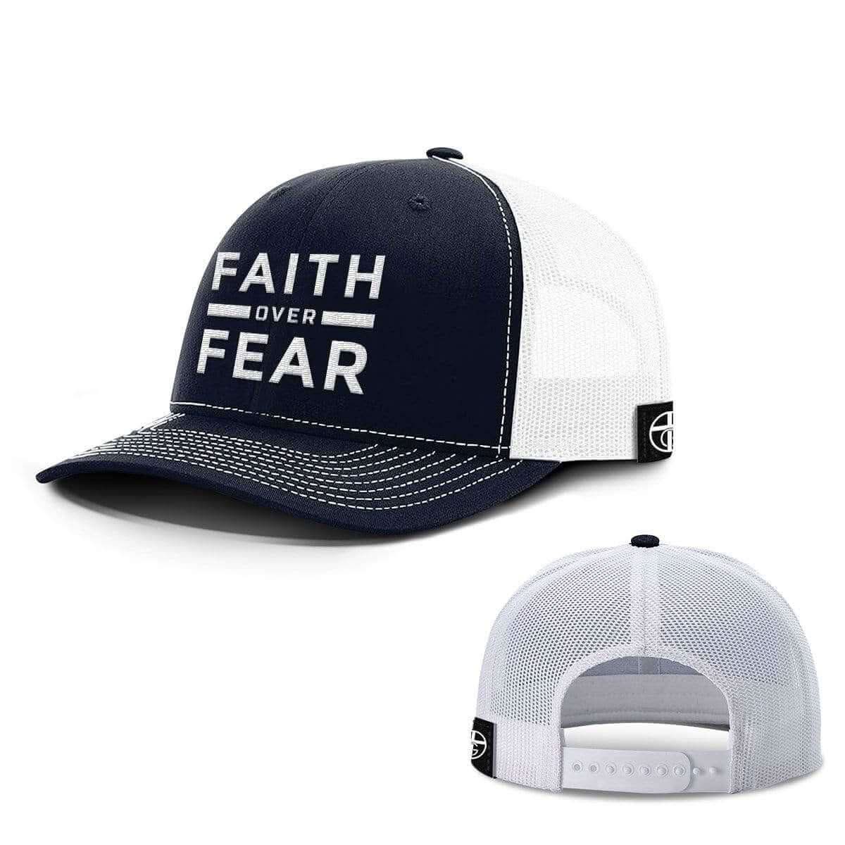 Our True God Hat Faith Over Fear Hats