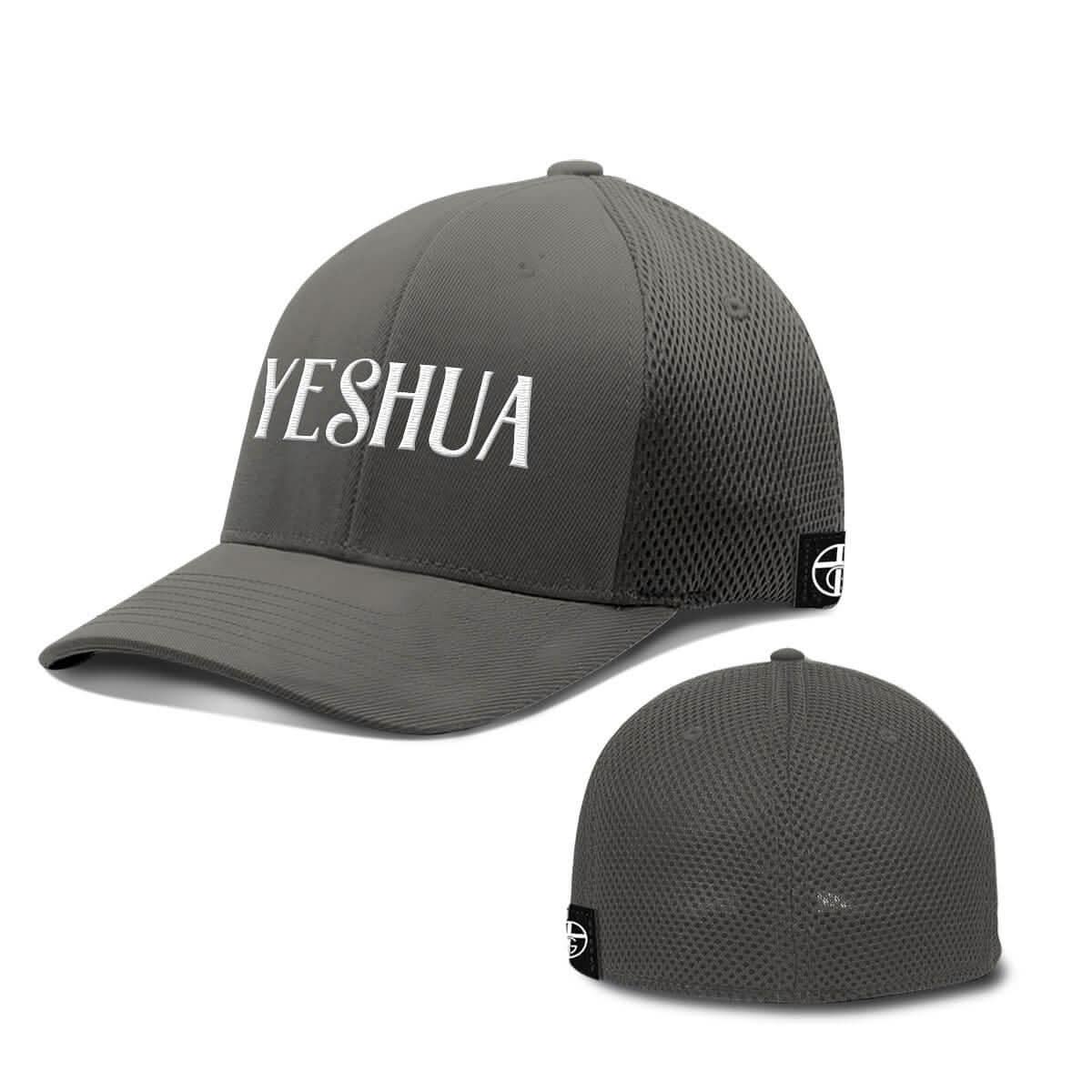 Our True God Hat Flexfit / Charcoal / S/M Yeshua V2 Hats