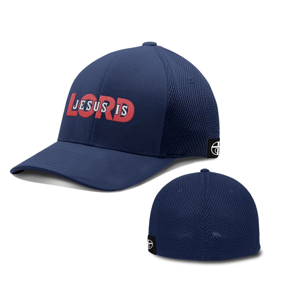 Our True God Hat Flexfit / Deep Navy / S/M Jesus Is Lord Hats