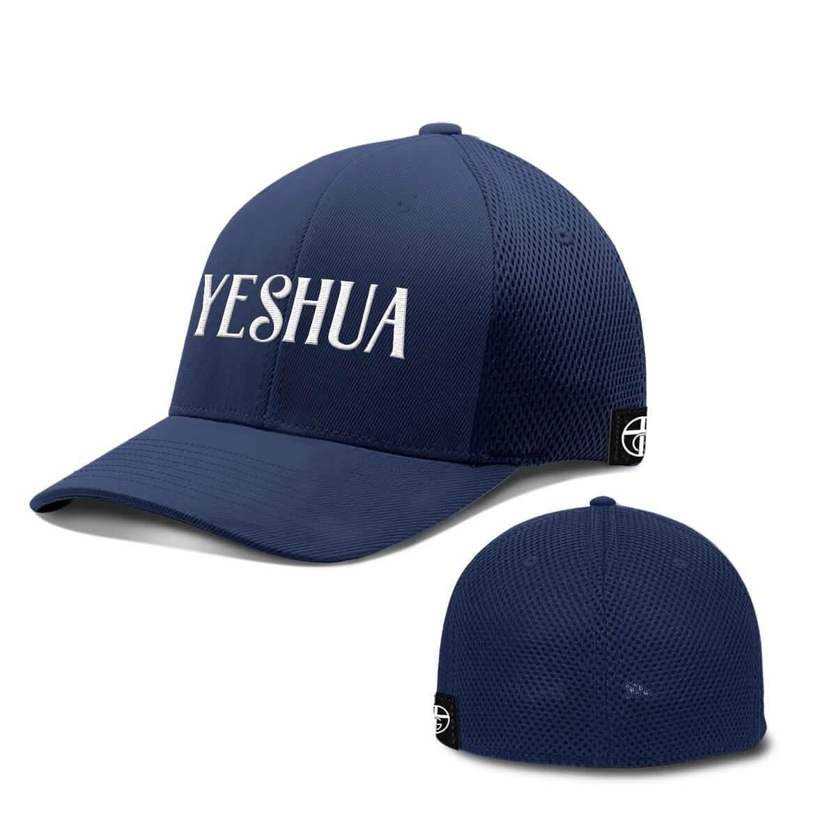 Our True God Hat Flexfit / Deep Navy / S/M Yeshua V2 Hats