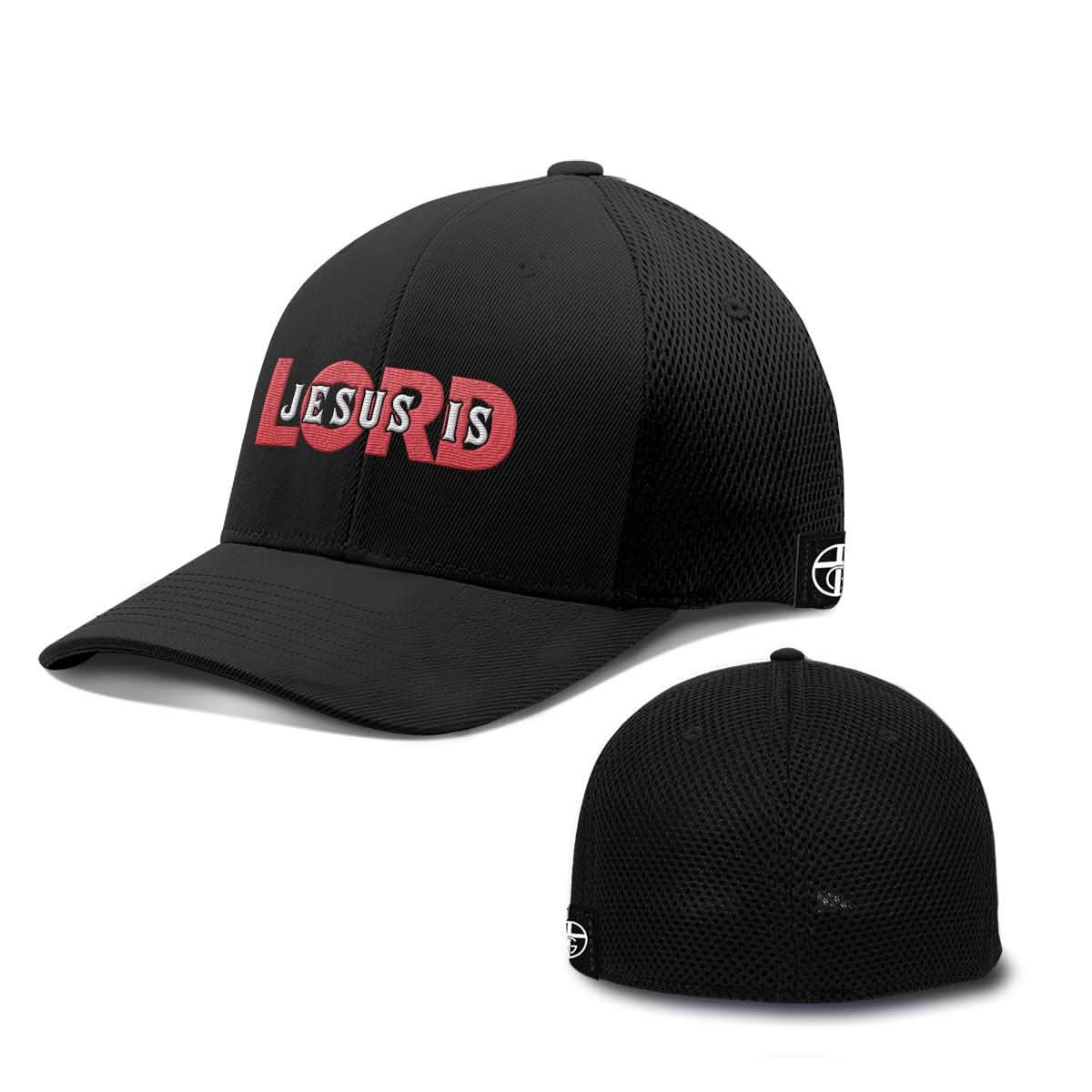 Our True God Hat Flexfit / Full Black / S/M Jesus Is Lord Hats