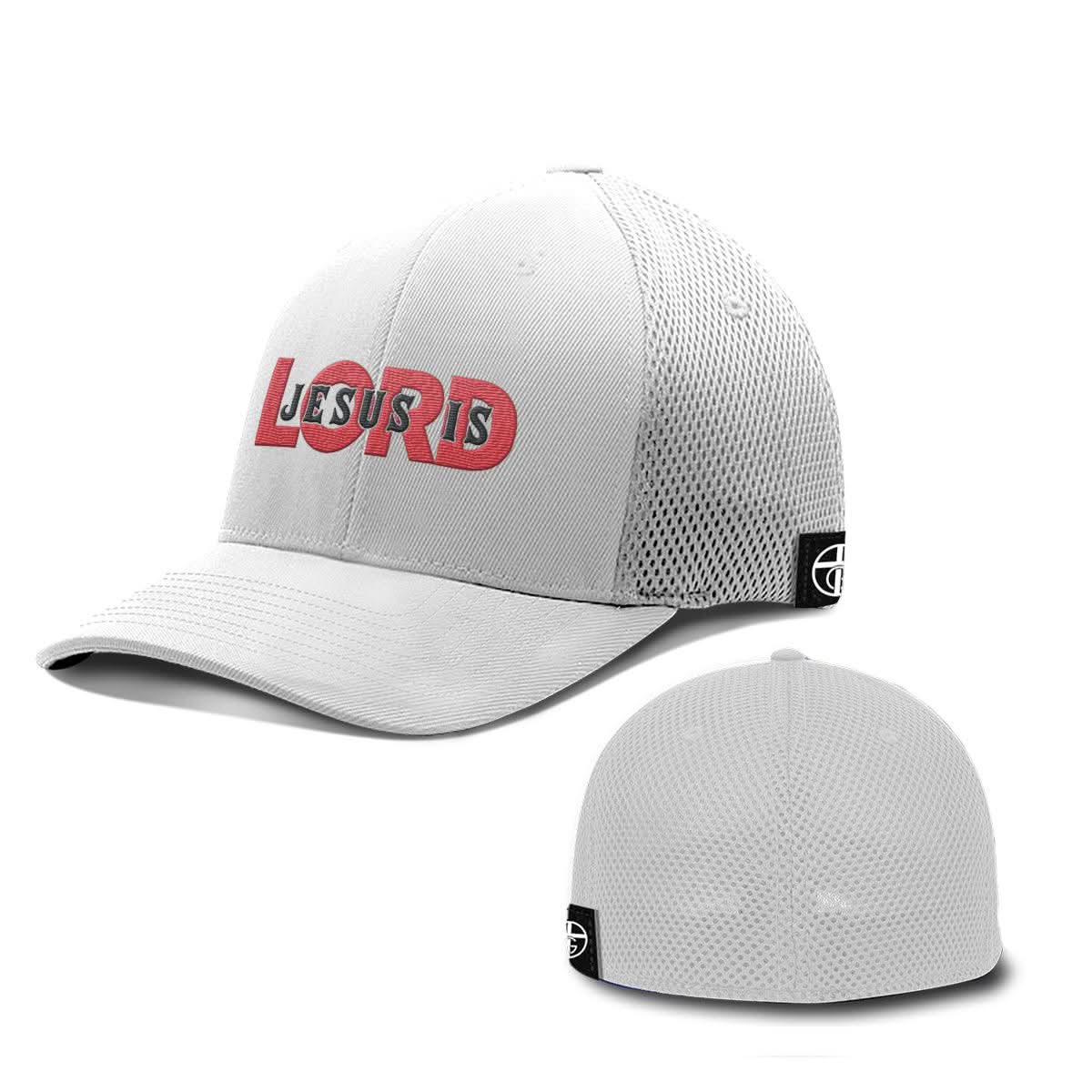 Our True God Hat Flexfit / White / S/M Jesus Is Lord Hats