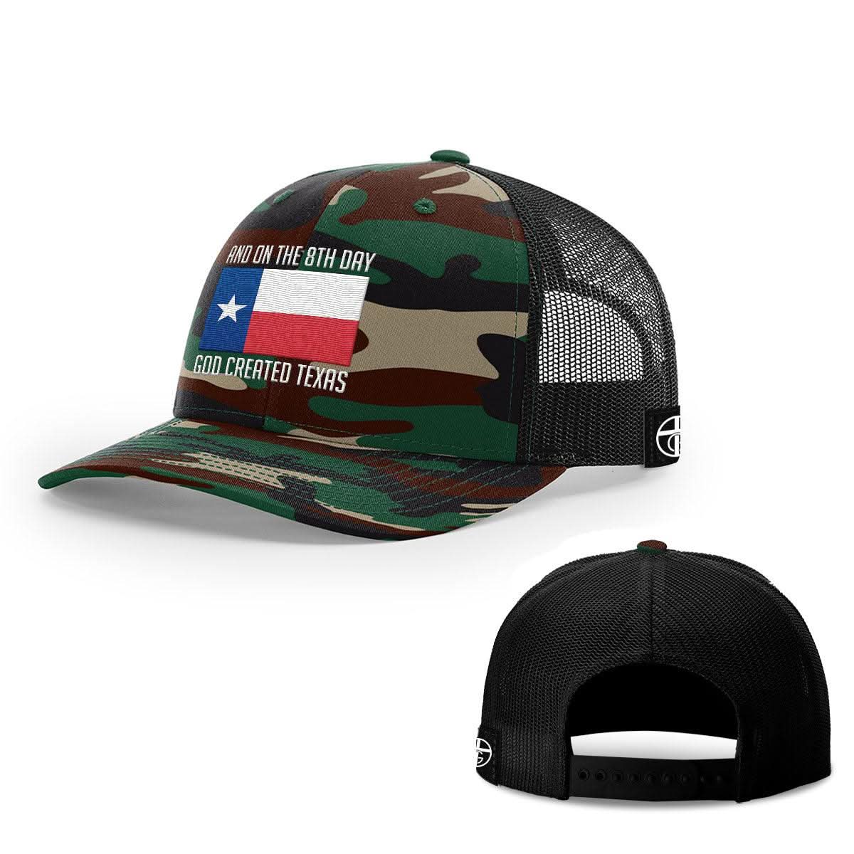 Our True God Hat God Created Texas Hats