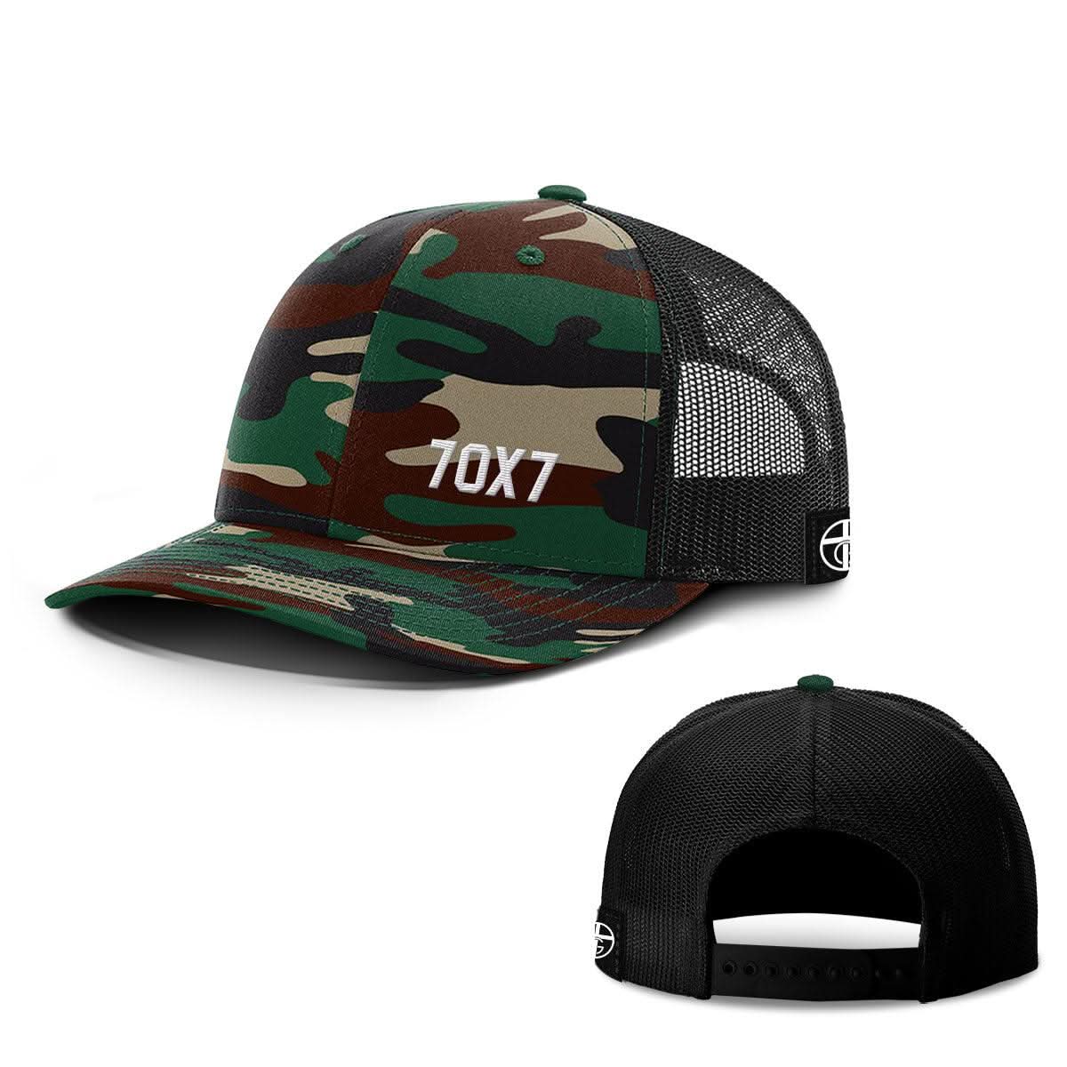 Our True God Hat Seventy Times Seven Lower Left Hats