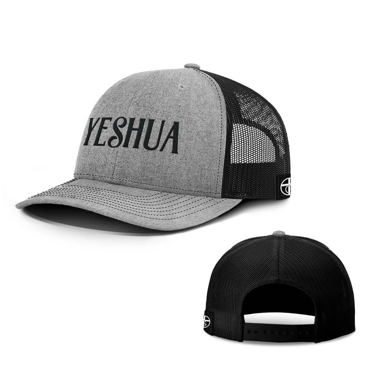 Our True God Hat Snapback / Heather and Black / One Size Yeshua V2 Hats