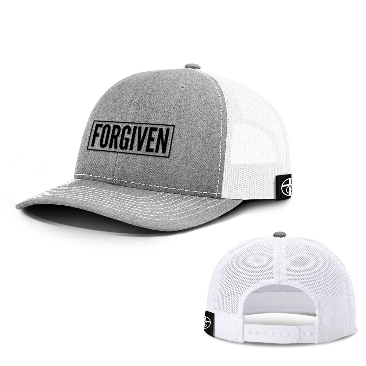 Our True God Hat Snapback / Heather and White / One Size Forgiven Hats