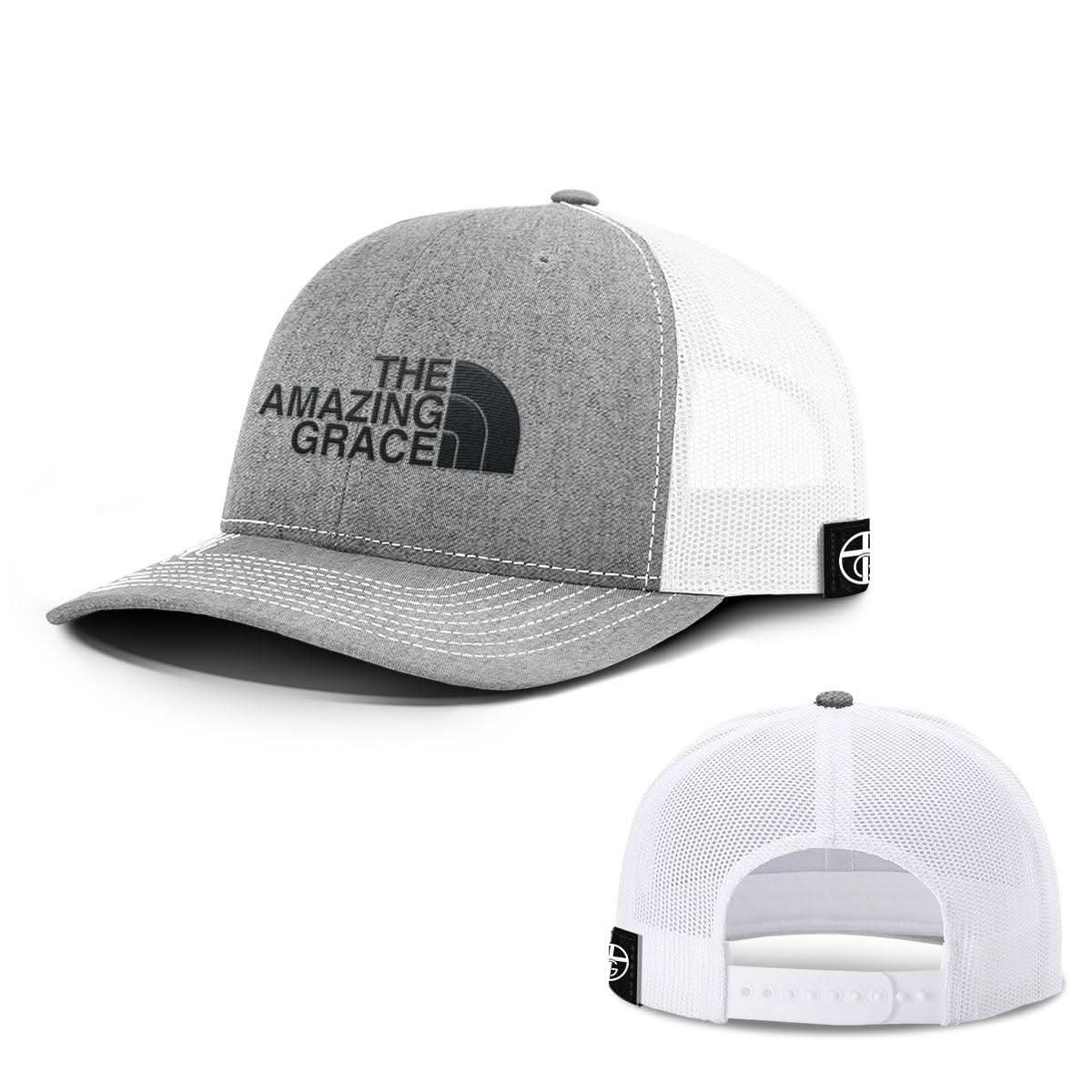 Our True God Hat Snapback / Heather and White / One Size The Amazing Grace Hats
