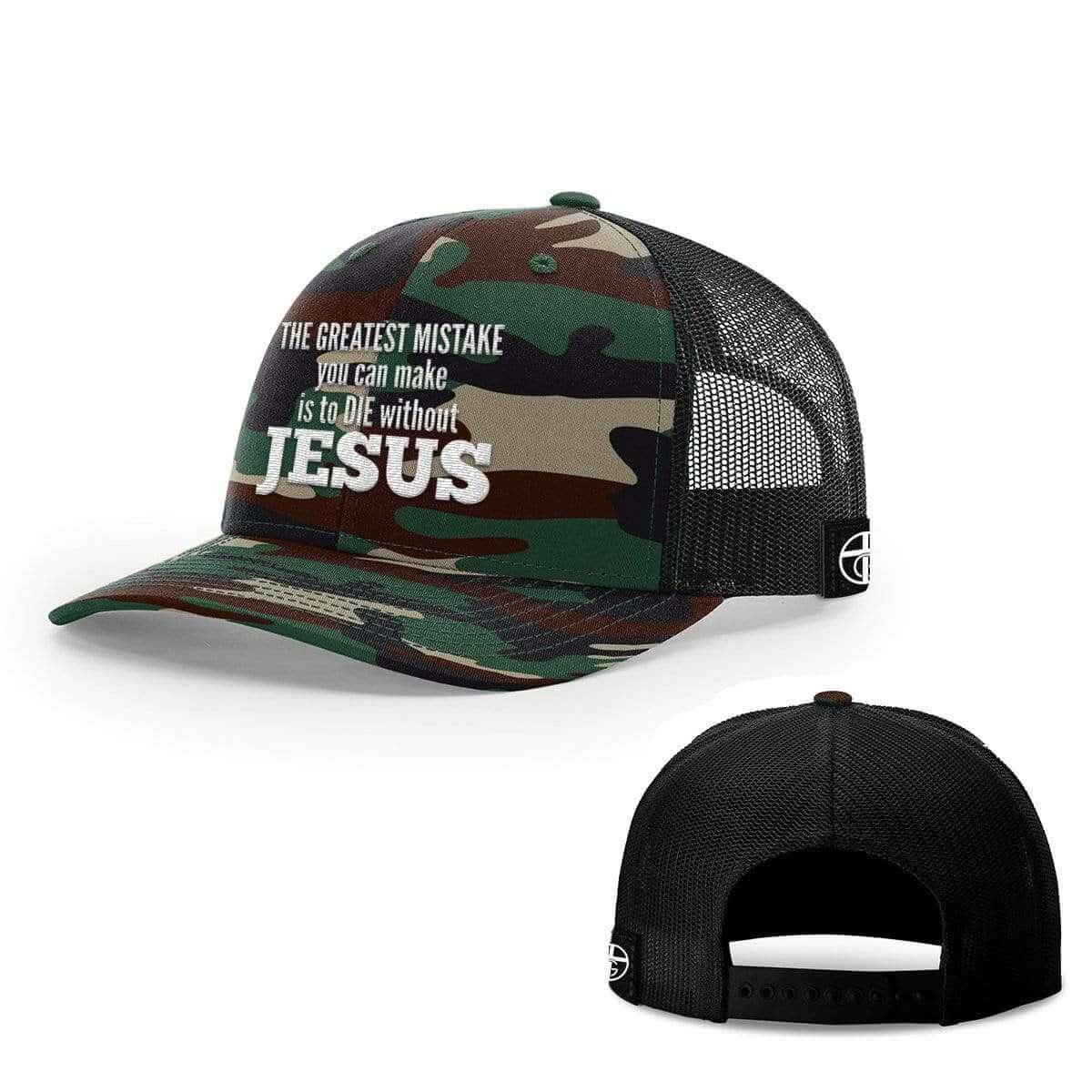 Our True God Hat The Greatest Mistake Hats