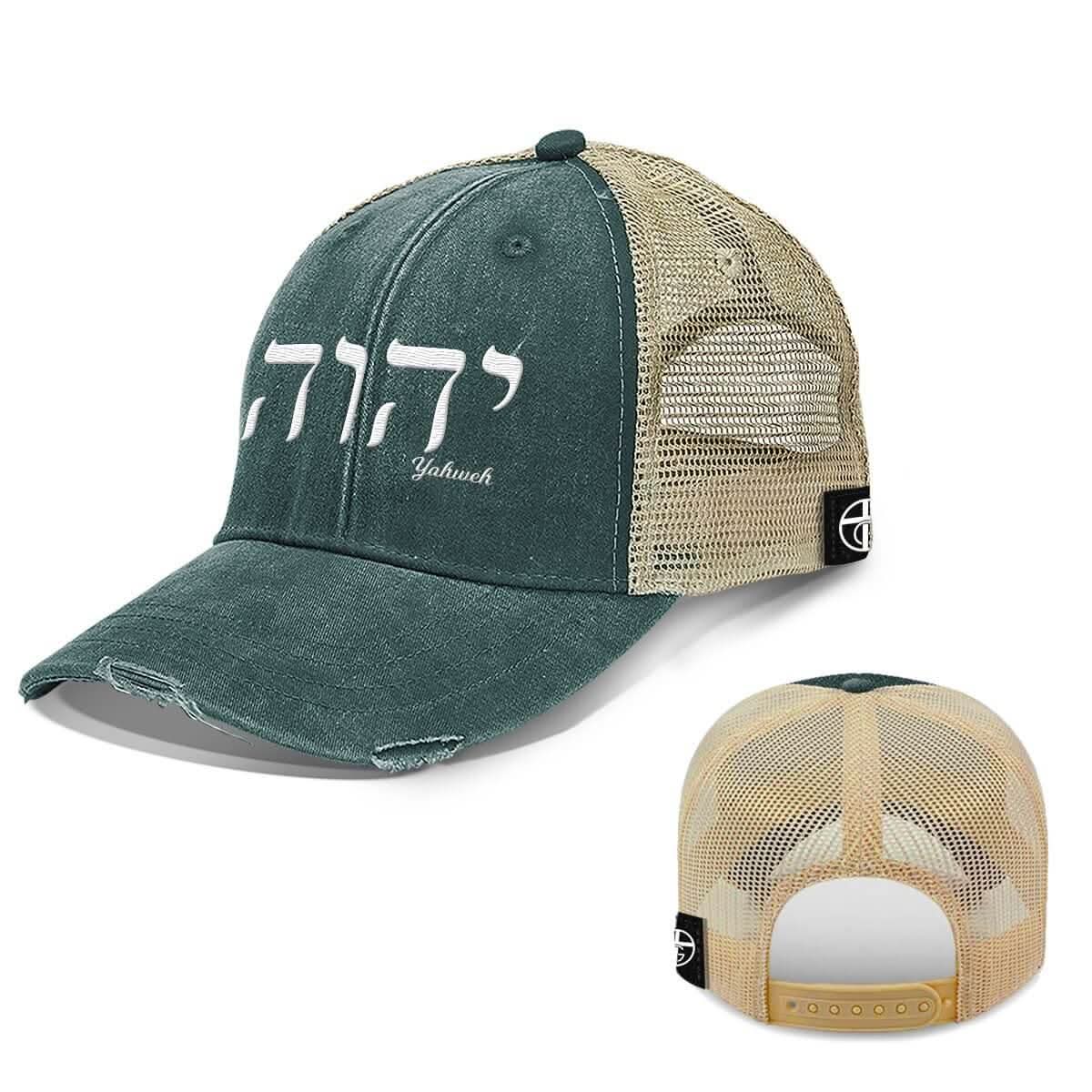 Our True God Hat Yahweh Trucker Hats